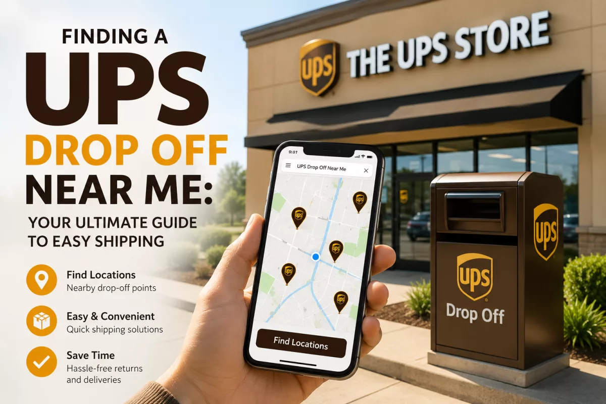 Finding a UPS Drop Off Near Me: Your Ultimate Guide to Easy Shipping