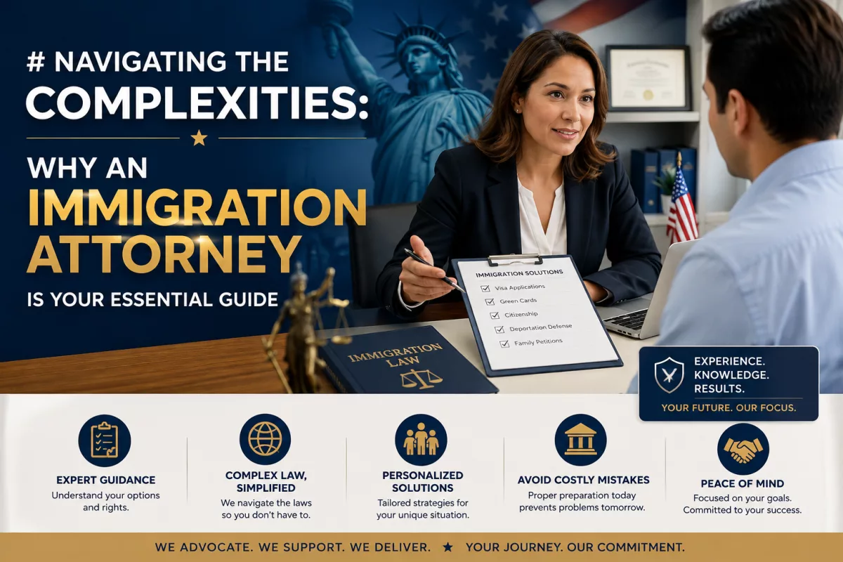 Navigating the Complexities: Why an Immigration Attorney is Your Essential Guide