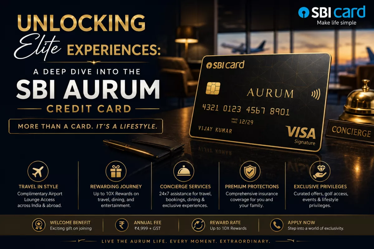 SBI Aurum Credit Card Unlocked: An Analysis of the Elite Experience