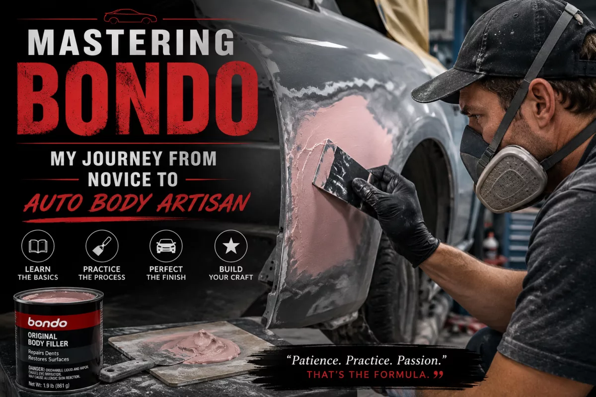 Mastering Bondo: My Journey from Novice to Auto Body Artisan